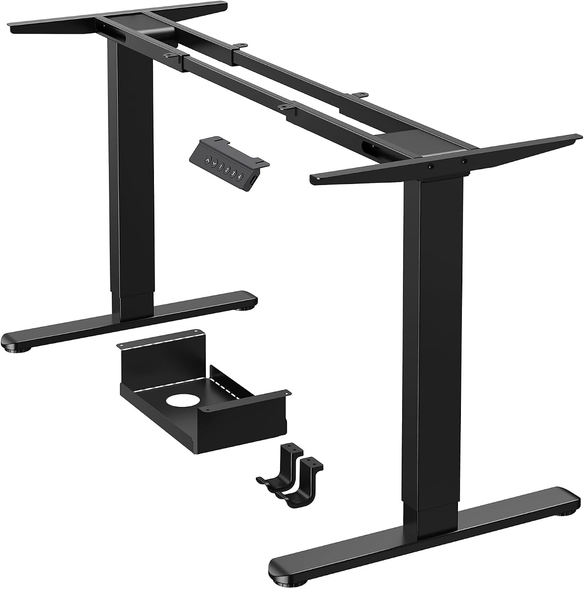 Dual-Motor Desk Frame - Black