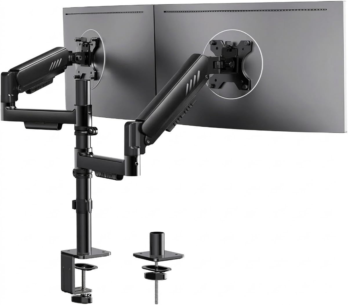 Stacked Dual Monitor Mount, 13 to 33 in