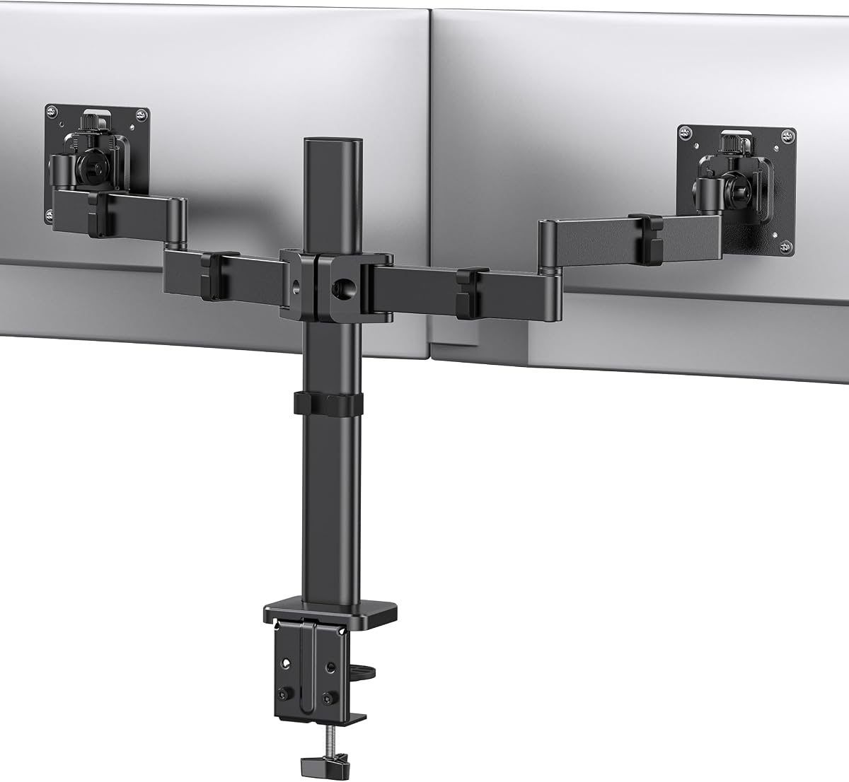 Tiered Dual Monitor Stand, 17 to 32 in
