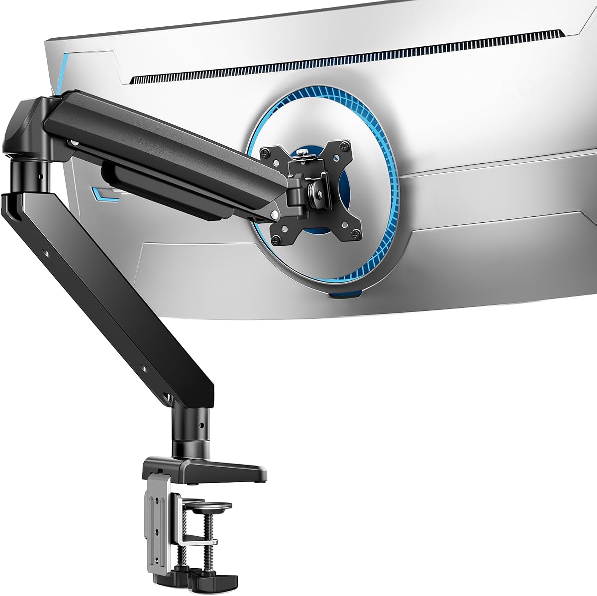 Heavy-Duty Monitor Arm for Ultrawide Screens, up to 49 in